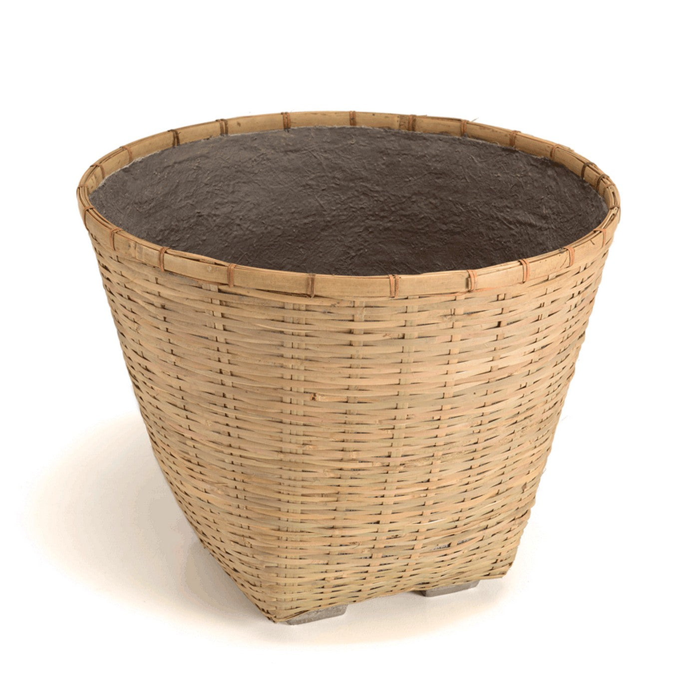 Hector - Pot De Fleur - Gris/Bois Clair