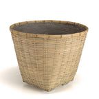 Hector - Pot De Fleur - Gris/Bois Clair