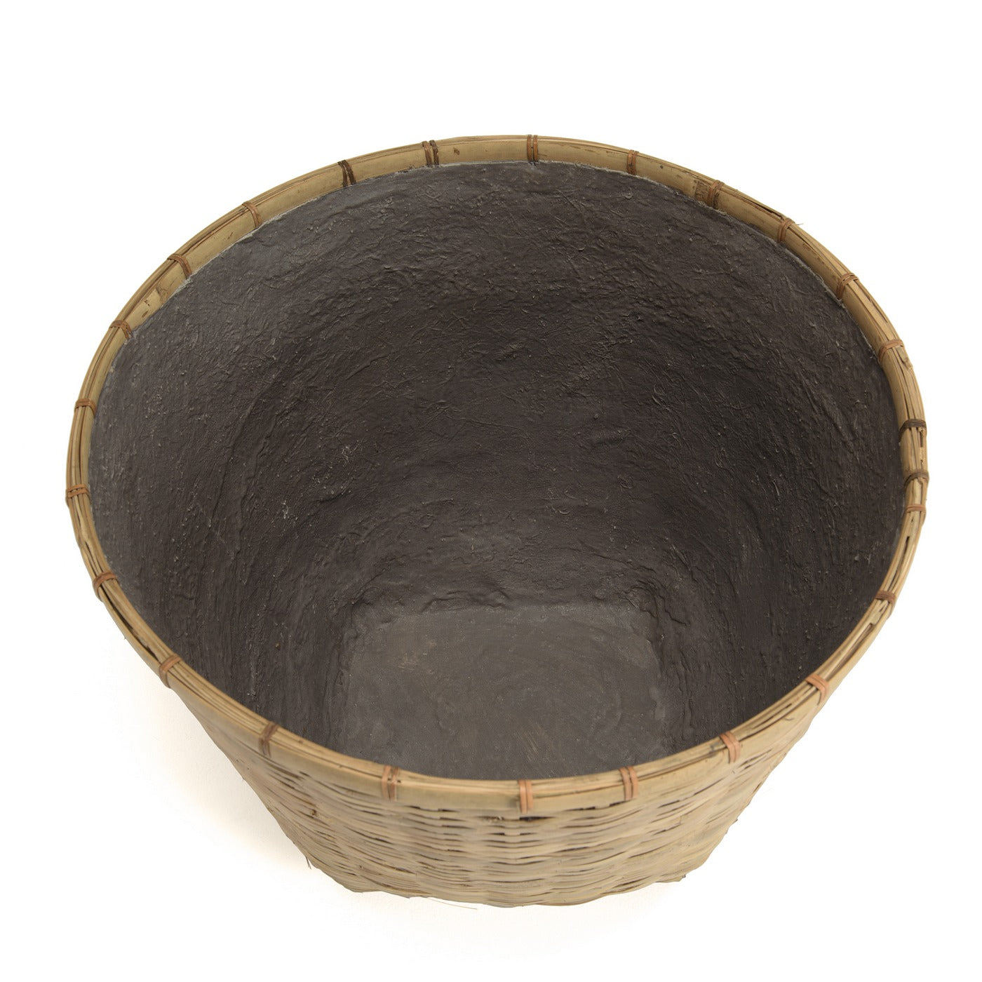 Hector - Pot De Fleur - Gris/Bois Clair