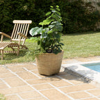 Hector - Pot De Fleur - Gris/Bois Clair
