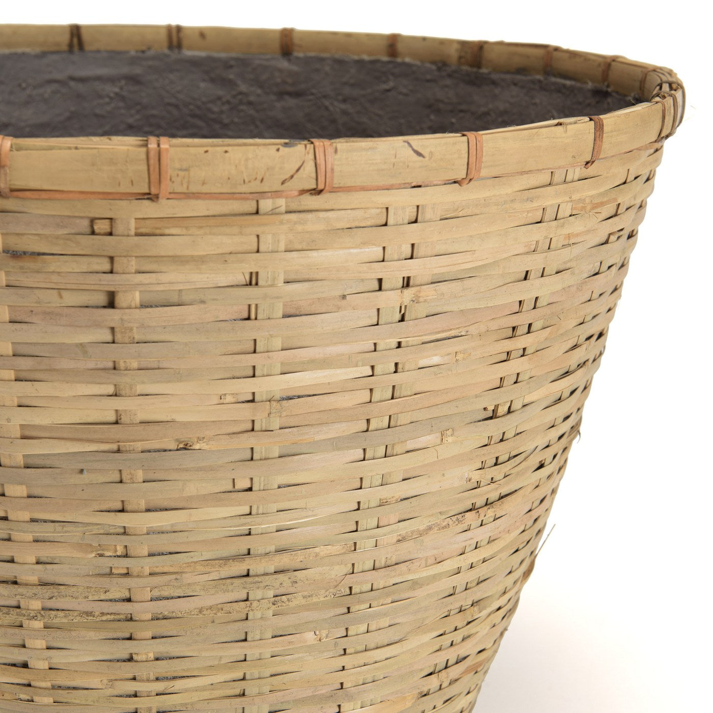 Hector - Pot De Fleur - Gris/Bois Clair