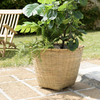 Hector - Pot De Fleur - Gris/Bois Clair