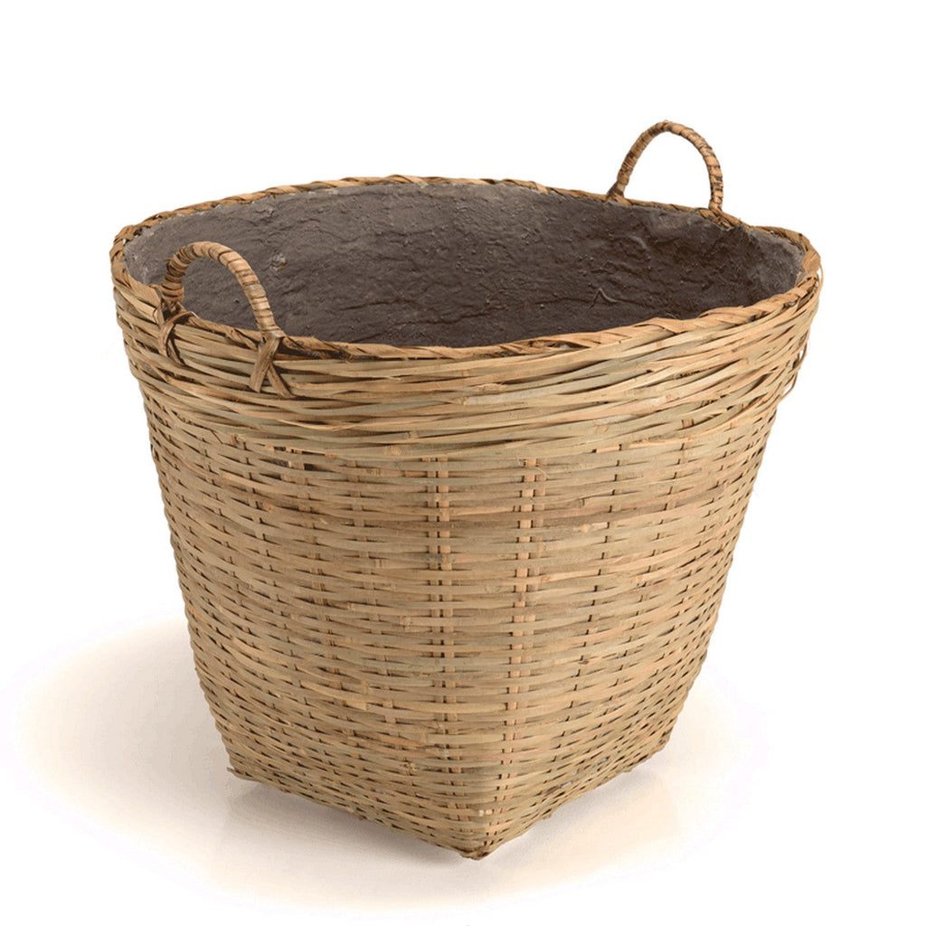 Hector - Pot De Fleur - Gris/Bois Clair