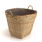 Hector - Pot De Fleur - Gris/Bois Clair