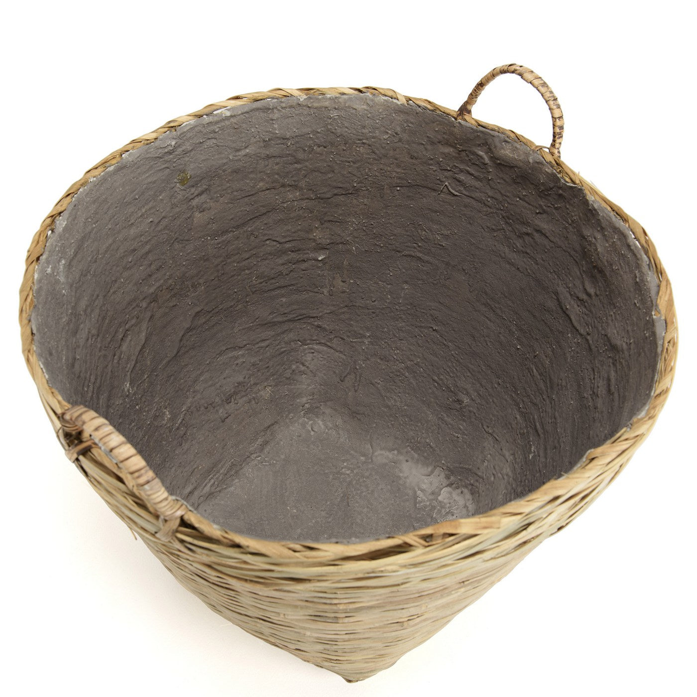 Hector - Pot De Fleur - Gris/Bois Clair