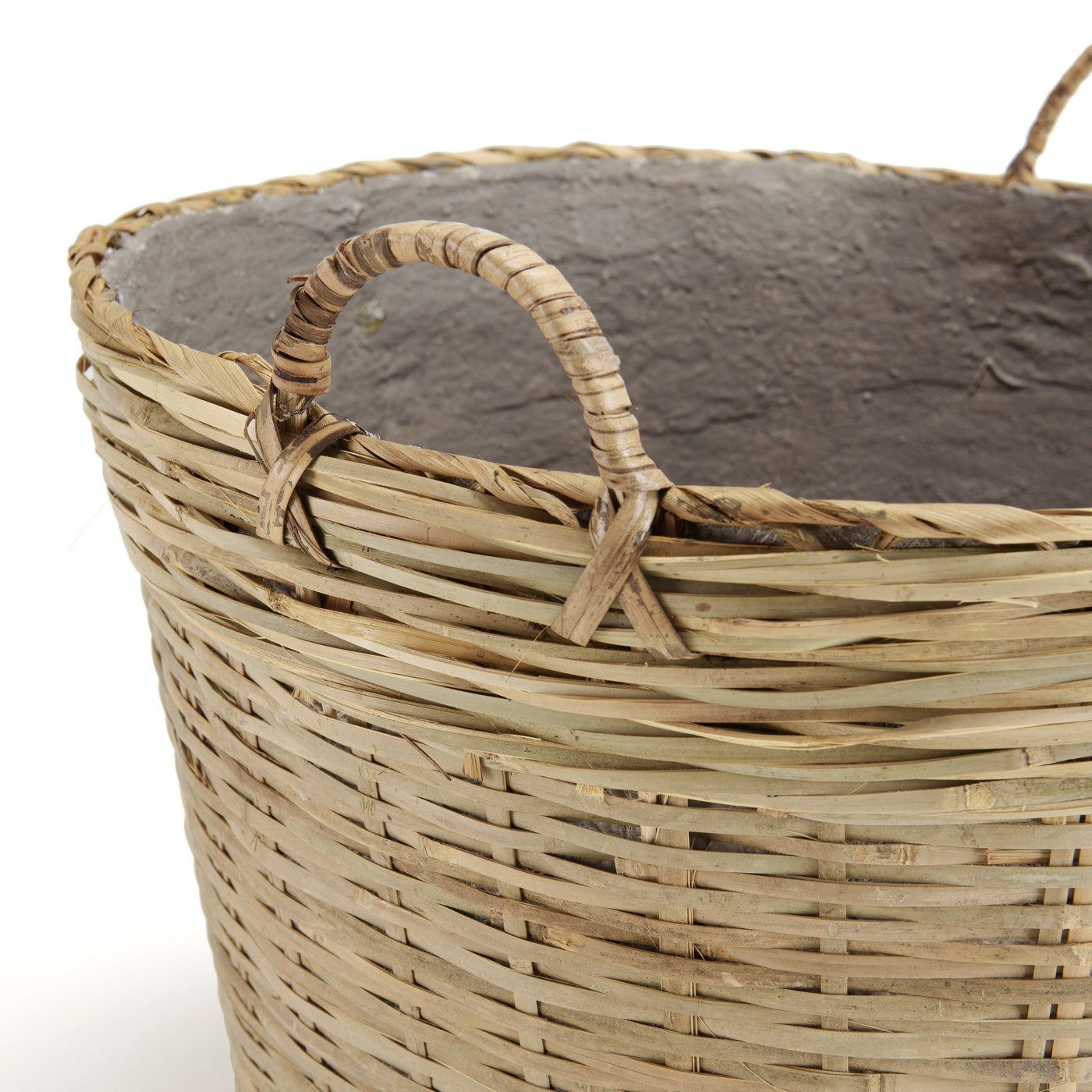 Hector - Pot De Fleur - Gris/Bois Clair