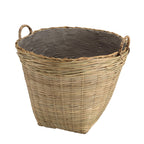 Hector - Pot De Fleur - Gris/Bois Clair