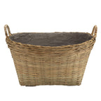 Hector - Pot De Fleur - Gris/Bois Clair