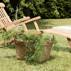 Hector - Pot De Fleur - Gris/Bois Clair