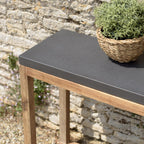 Hector - Console De Jardin - Gris Anthracite/Marron