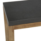 Hector - Console De Jardin - Gris Anthracite/Marron