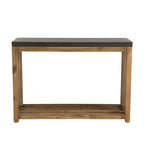 Hector - Console De Jardin - Gris Anthracite/Marron