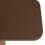 Nestor - Ensemble Table Et Bancs - Marron