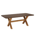 Nestor - Table À Manger De Jardin - Marron