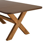 Nestor - Ensemble Table Et Bancs - Marron