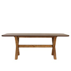 Nestor - Ensemble Table Et Bancs - Marron