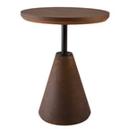 Nestor - Table D'Appoint De Jardin - Marron/Noir