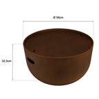 Nestor - Table Basse De Jardin - Marron
