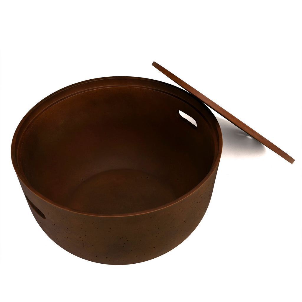Nestor - Table Basse De Jardin - Marron