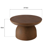 Nestor - Table Basse De Jardin - Marron