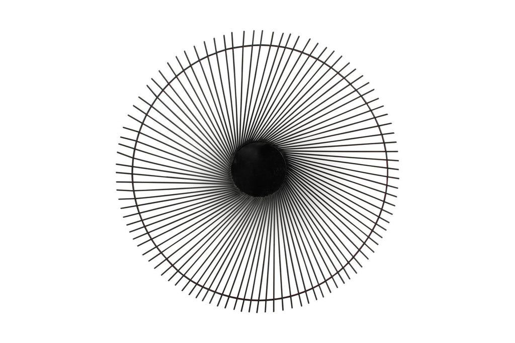 Iris - Panier Métallique Twisted - Métal - Noir