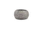 Cave - Plat Décoratif Anthracite - Grès - Gris