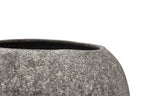 Cave - Plat Décoratif Anthracite - Grès - Gris