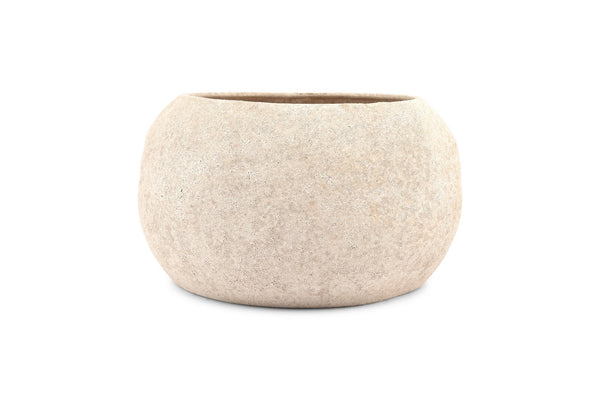 Cave - Plat Décoratif - Grès - Beige