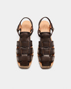 Espadrilles Sativa Marron Oscuro