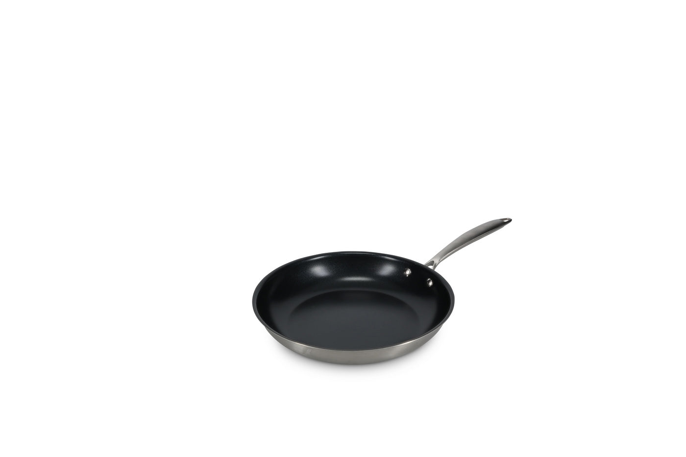 Blaze - Set De Cuisine 2 Pièces Anti-Adhésive - Inox - Noir/Argent