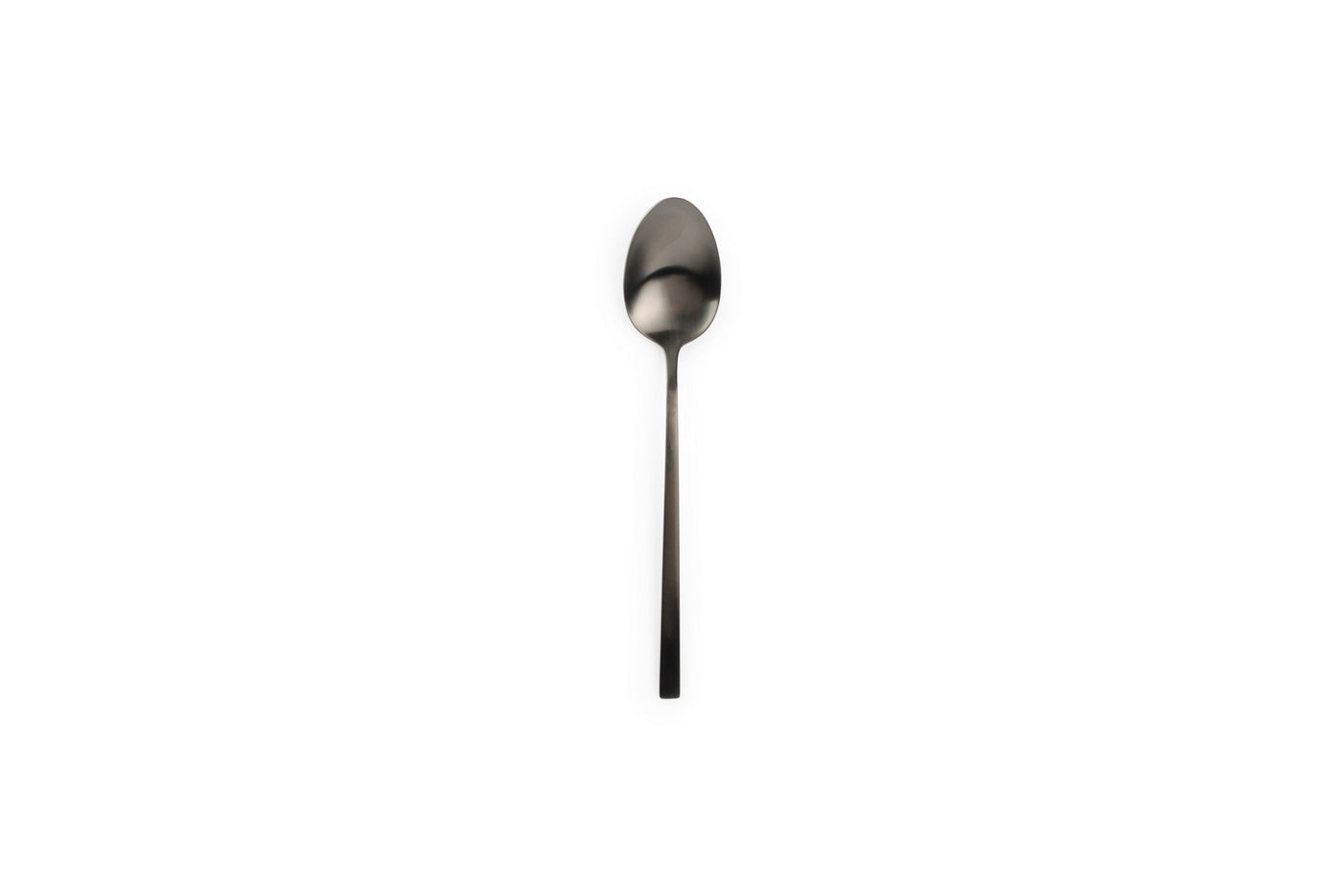 Terno - Set De 6 Cuillères À Dessert - Inox - Noir