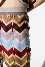 Le Pantalon Edwin Zigzag Bleu