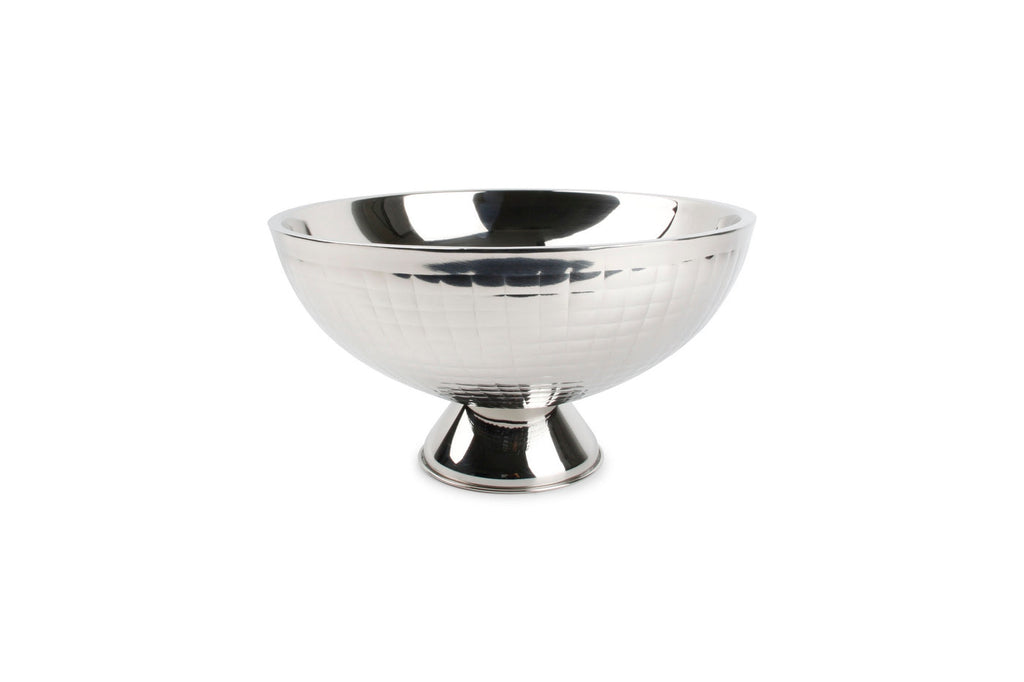 Bar - Seau À Champagne Vasque Motif - Inox - Argent