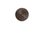 Charm - Set De 4 Sous-Verres Nervurés - Aluminium - Noir