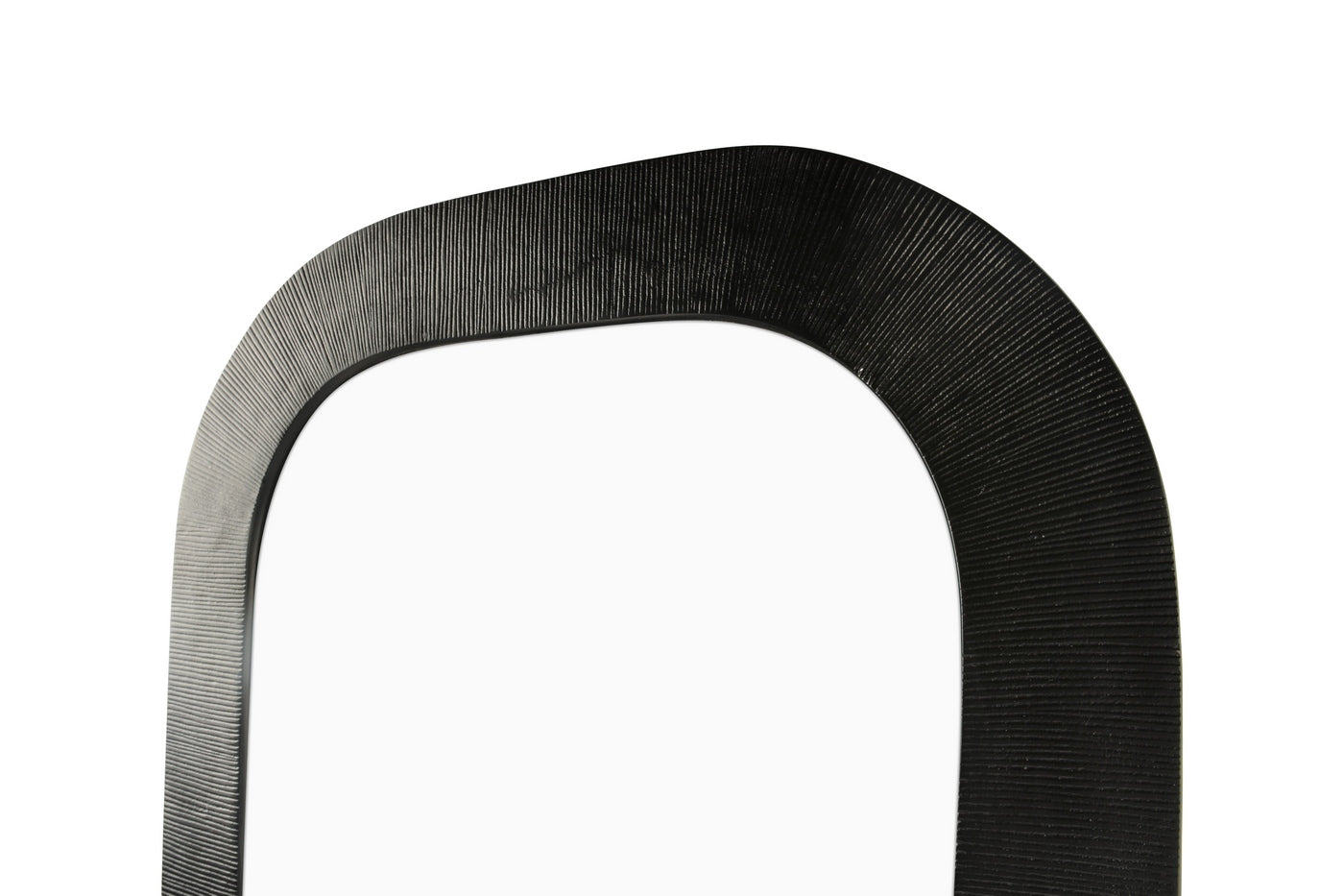 Duro - Mirroir - Aluminium - Noir