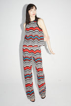 Le Top Marika Zigzag Rouge