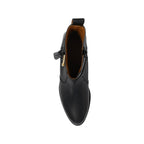 Bottes See By Chloe Lory Leather Ankle - Black - Femme