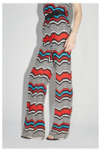 Le Pantalon Edwin Zigzag Rouge