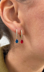 Boucles D'Oreilles Mono Drop