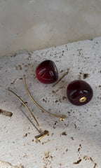 Boucles D'Oreilles Big Cherry