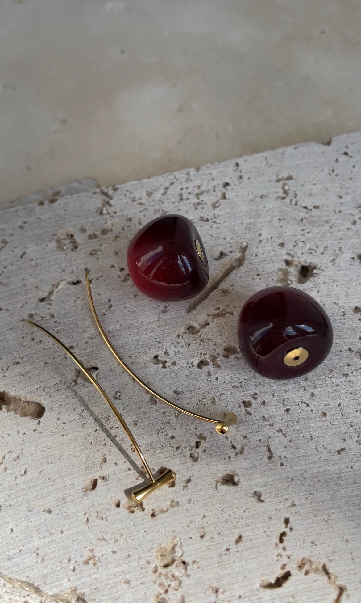 Boucles D'Oreilles Big Cherry