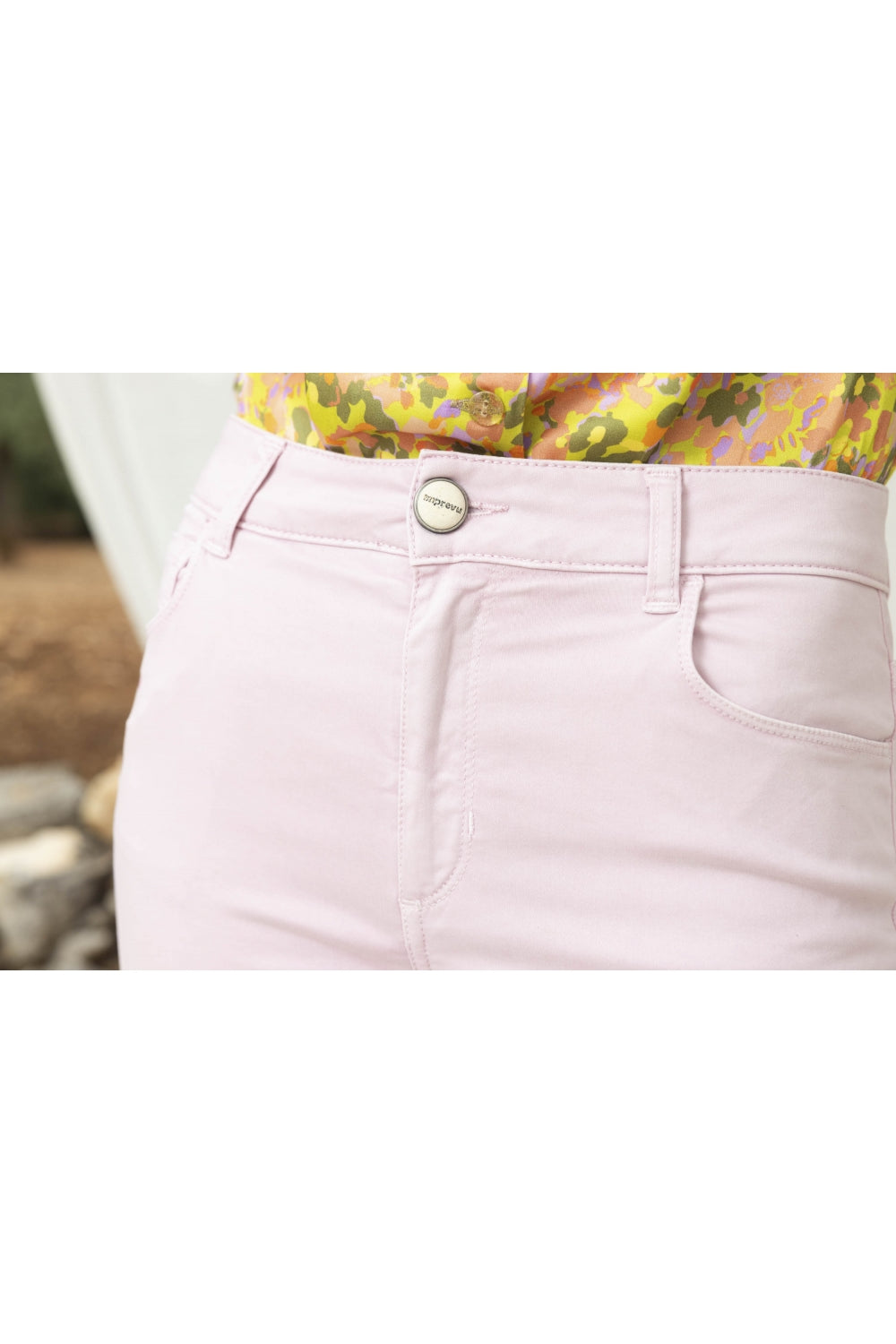 Le Jean Davis Trompette Rose