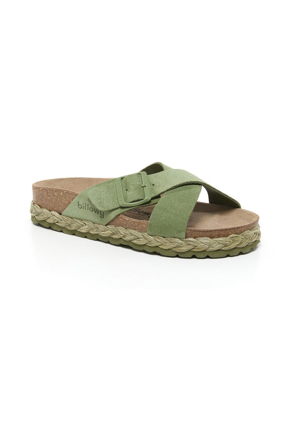 Sandales Vert - Femme