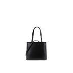 Prada - Cabas Logo Leather - Femme - Black