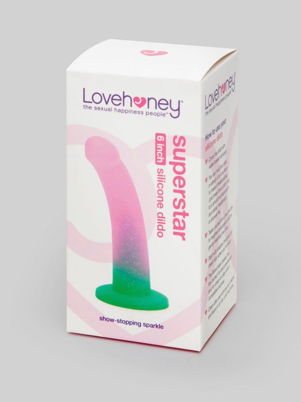Dildo Ventouse Silicone Superstar