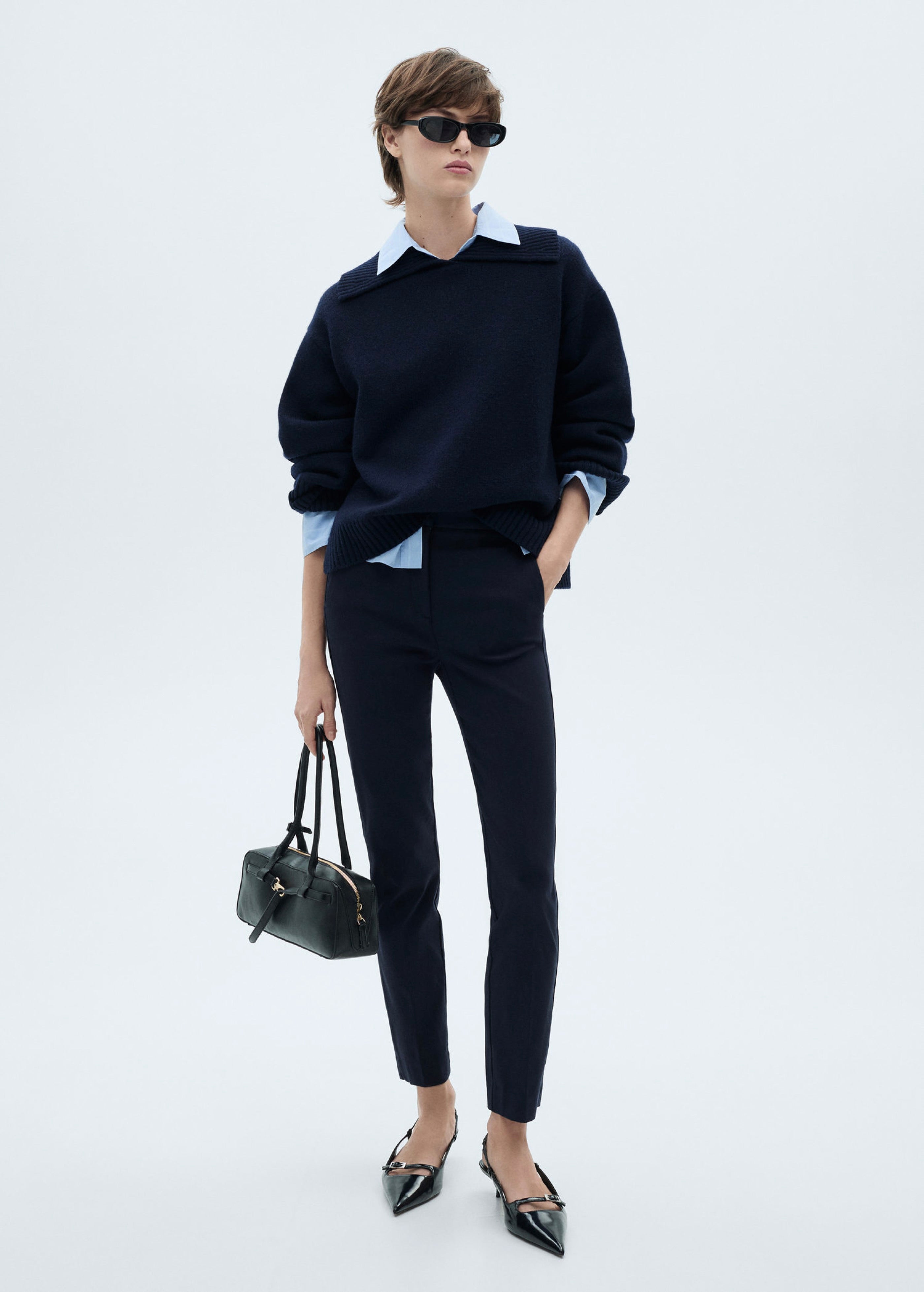 Pantalon Skinny Crop