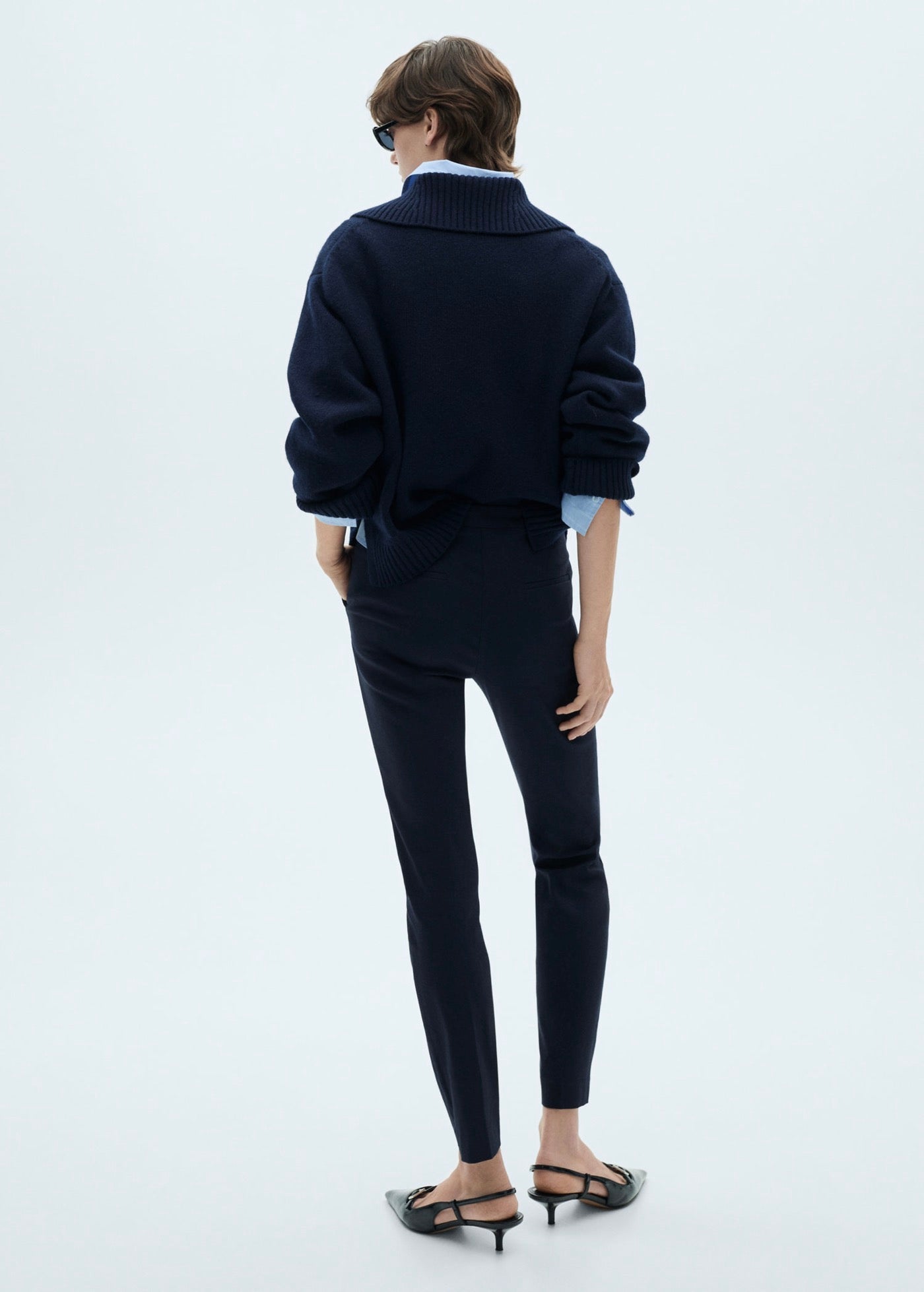 Pantalon Skinny Crop