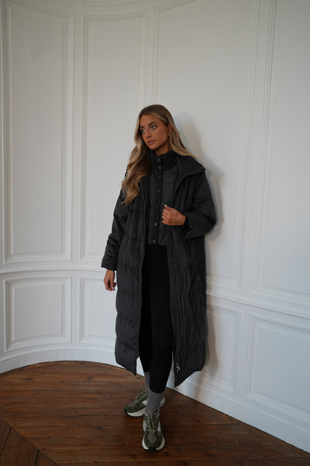 Manteau Long Justin - Gris