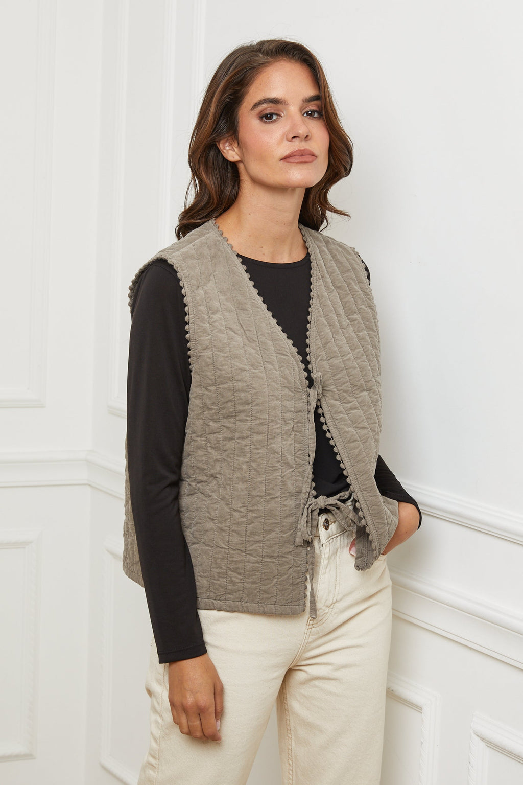 Gilet - Taupe