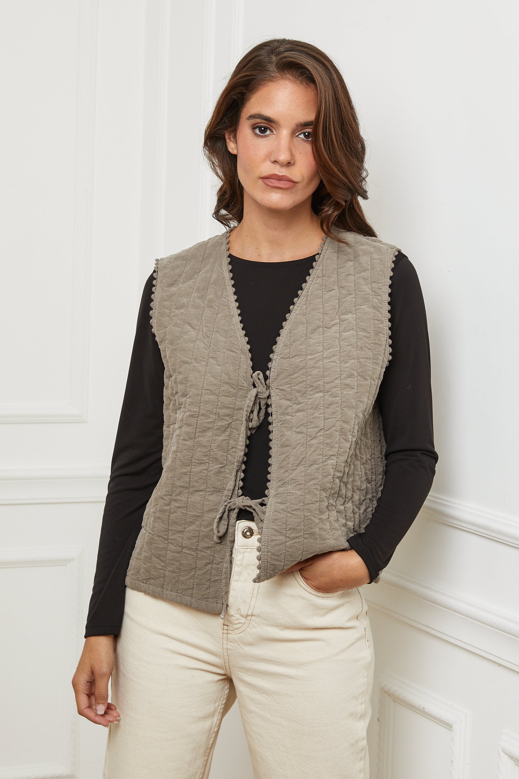 Gilet - Taupe